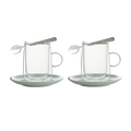 Artesano Latte glass with handle