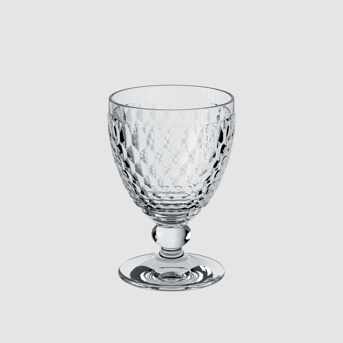 Boston Red wine glass