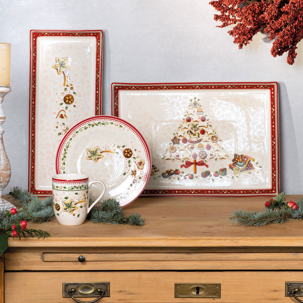 Winter Bakery Delight Serving Platter