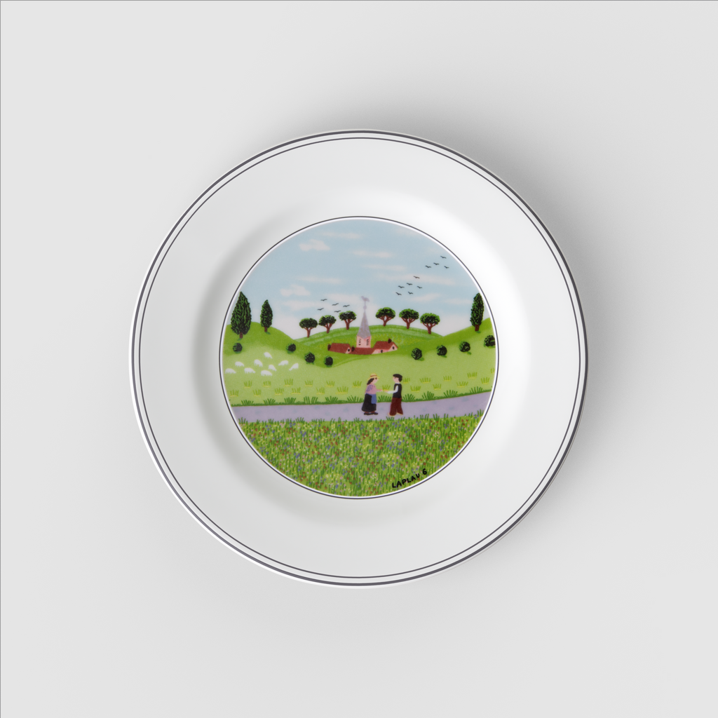 Design Naif Appetizer/ Bread Plate