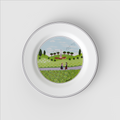 Design Naif Appetizer/ Bread Plate