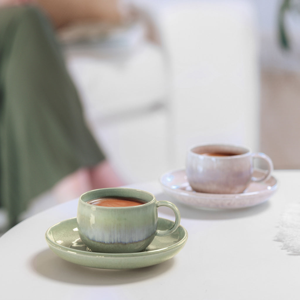 Perlemor Espresso cup saucer