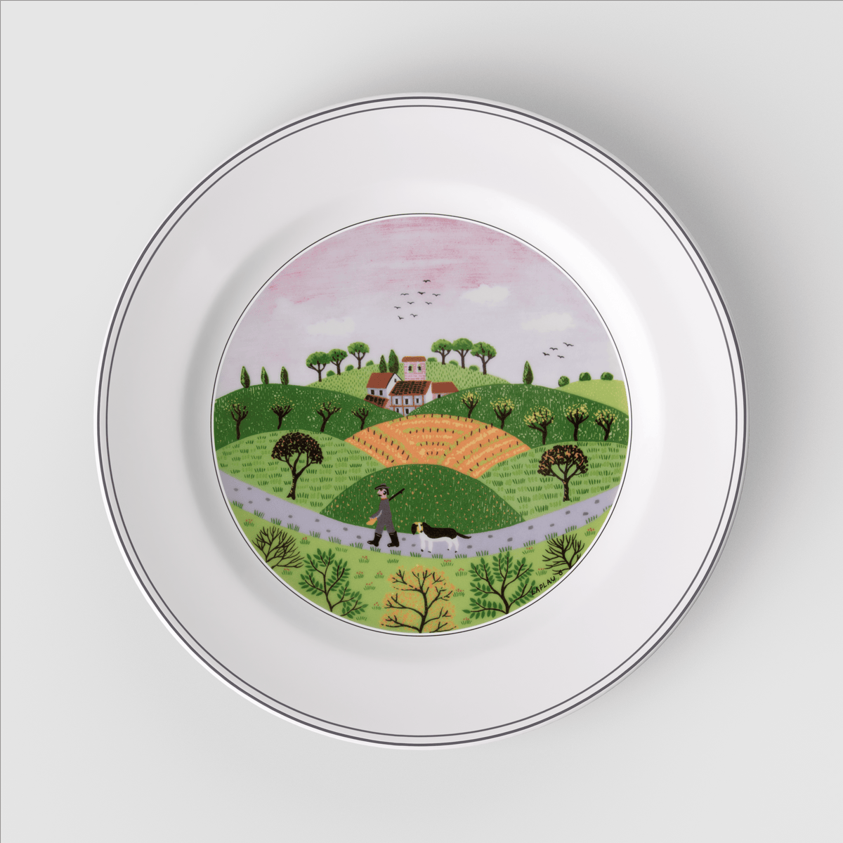 Design Naif Dinner plate