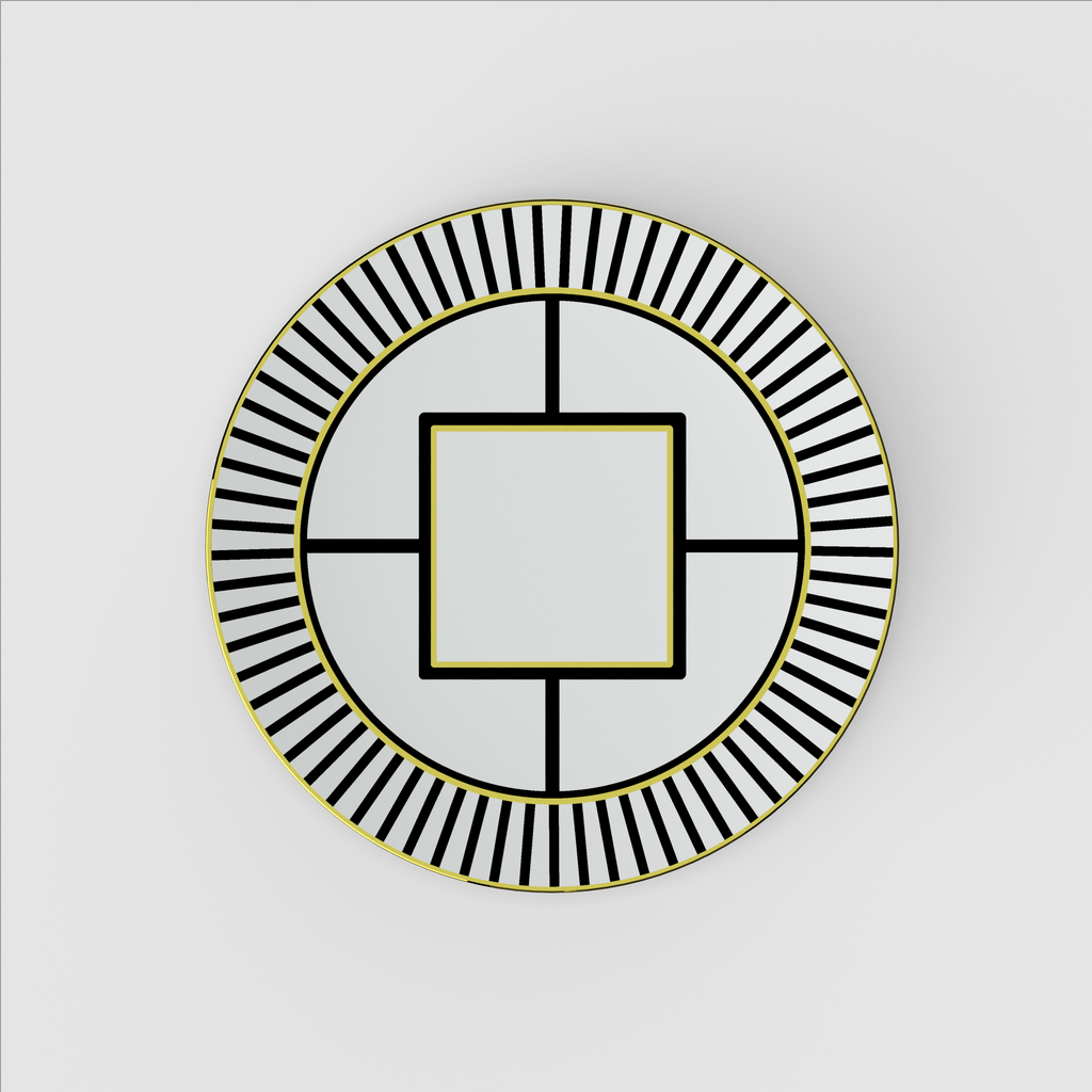 MetroChic Salad/ Dessert Plate