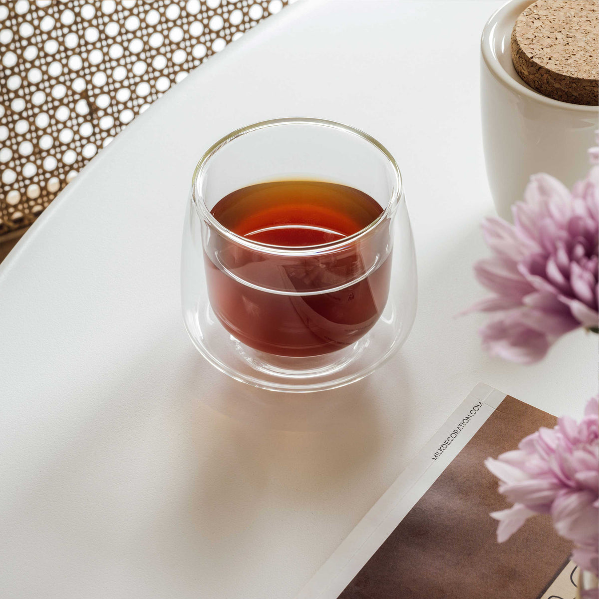 Artesano Glass coffee mug