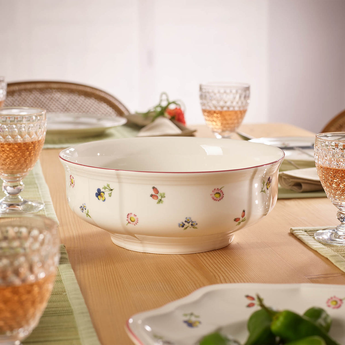 Petite Fleur Serving Bowl