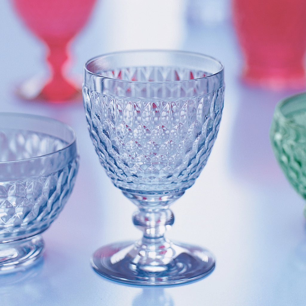 Boston Red wine glass