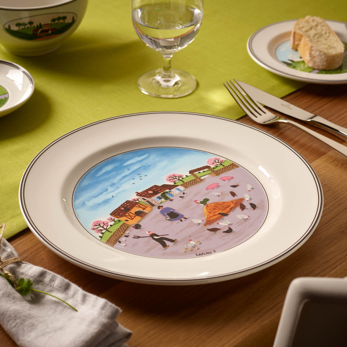 Design Naif Dinner plate