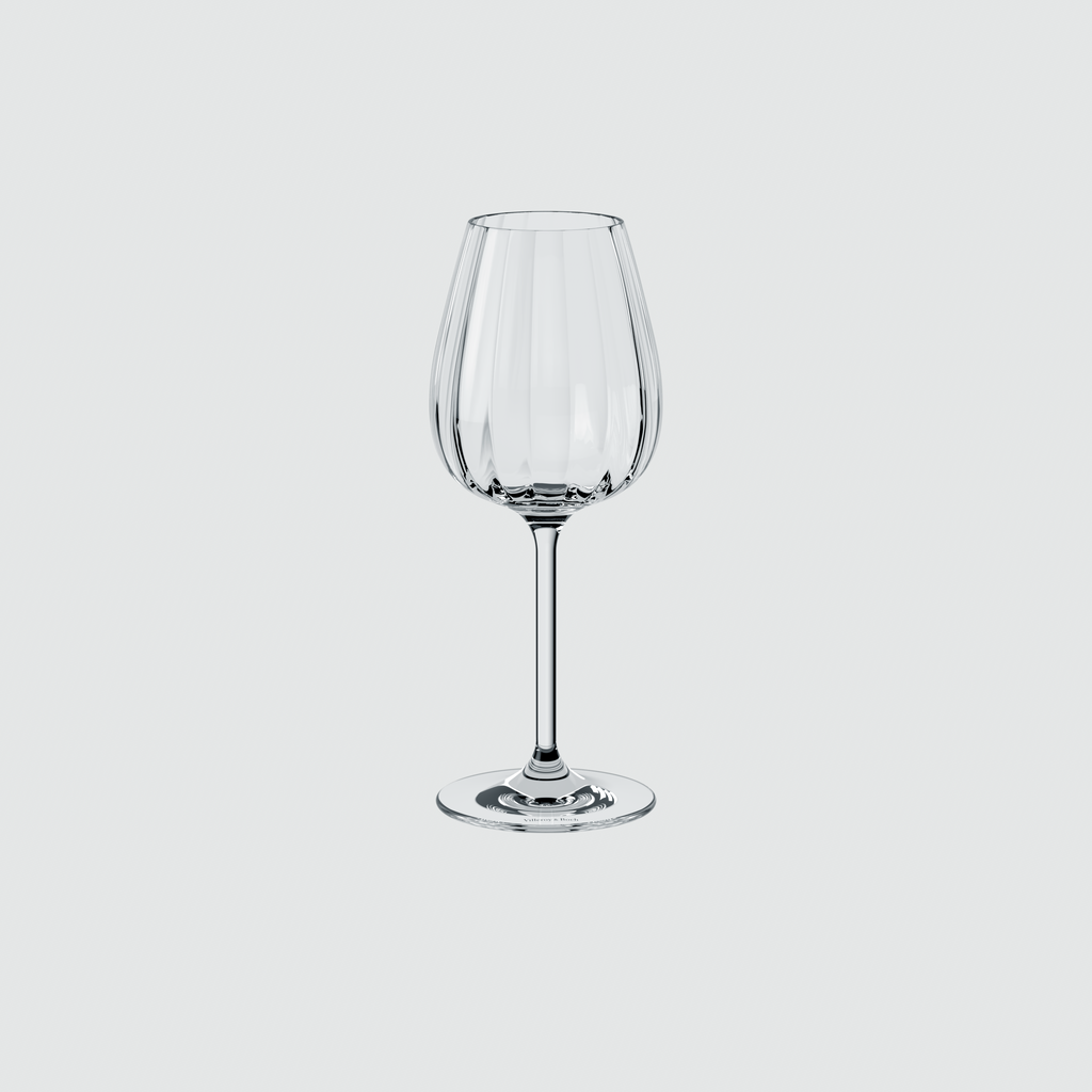 Rose Garden White wine glass