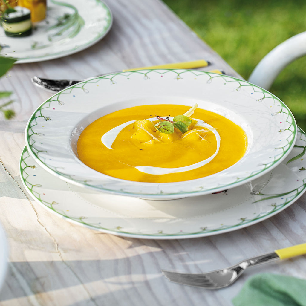 Colourful Spring Soup bowl