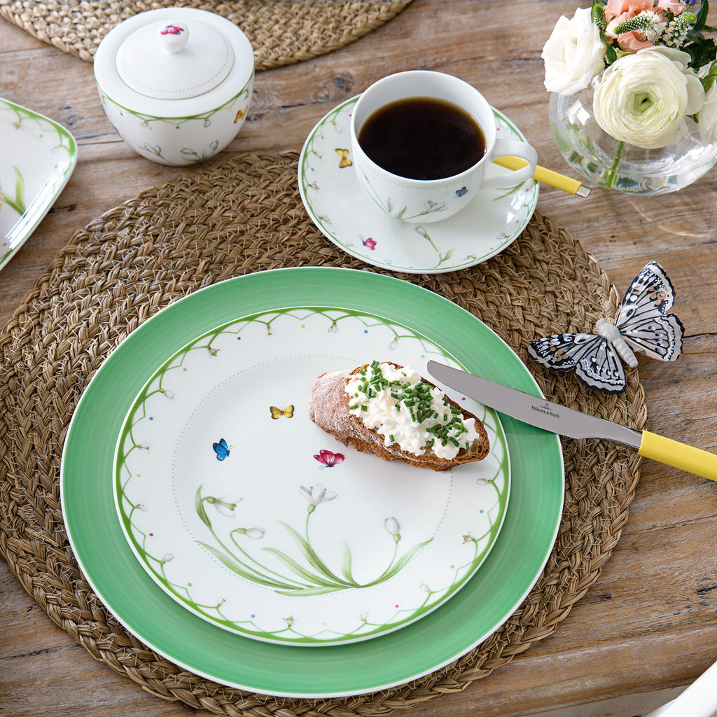 Colourful Spring Salad/ Dessert Plate