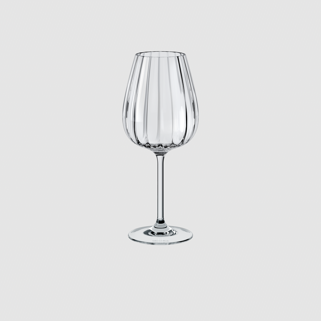 Rose Garden Red wine glass