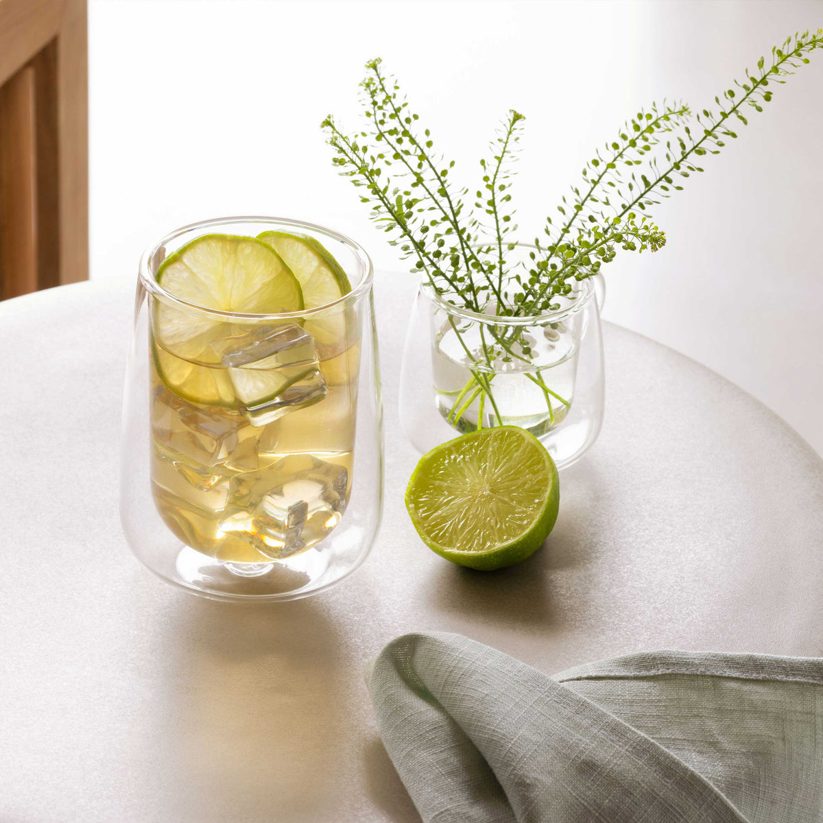 Artesano Glass coffee tumbler