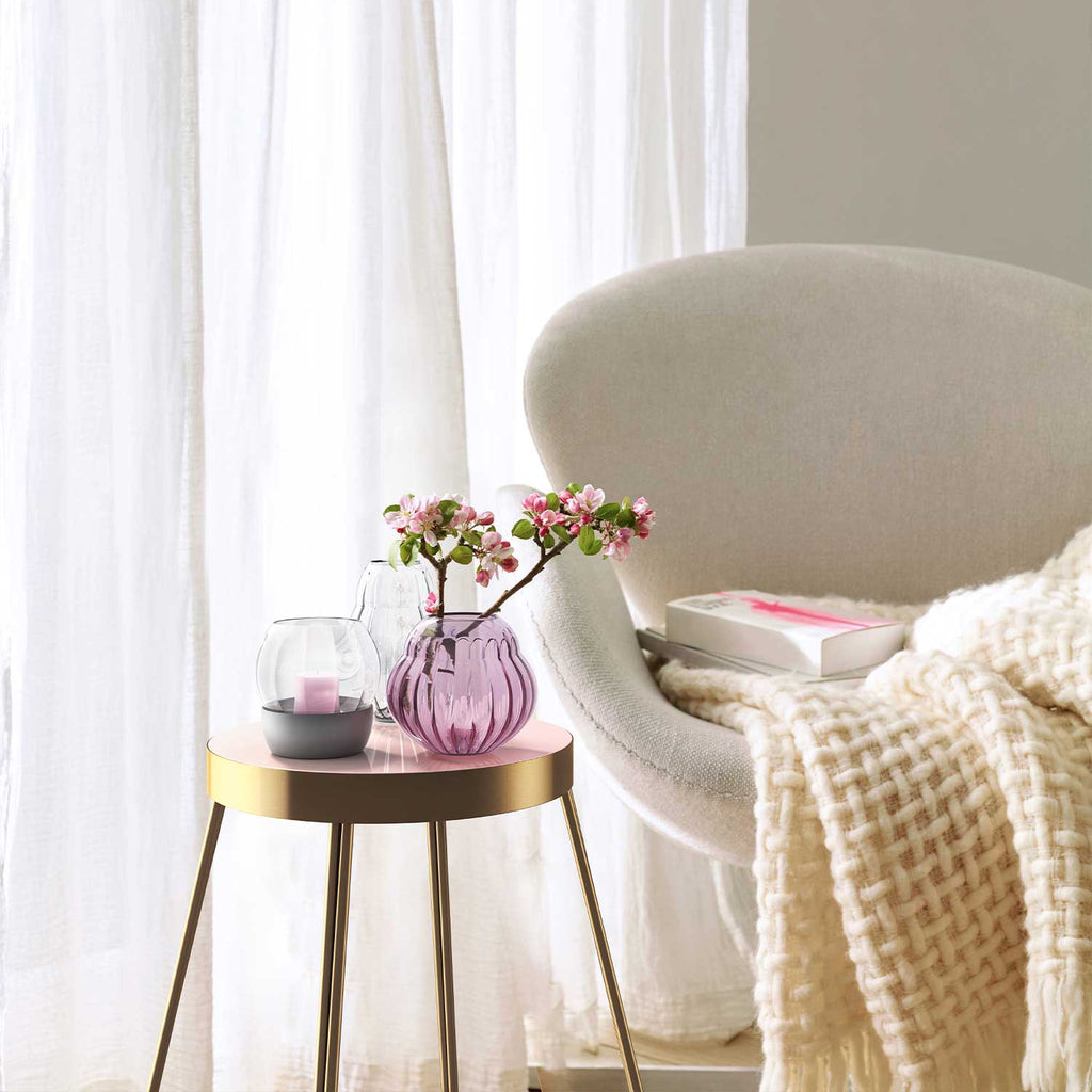 Rose Garden Hurricane lamp