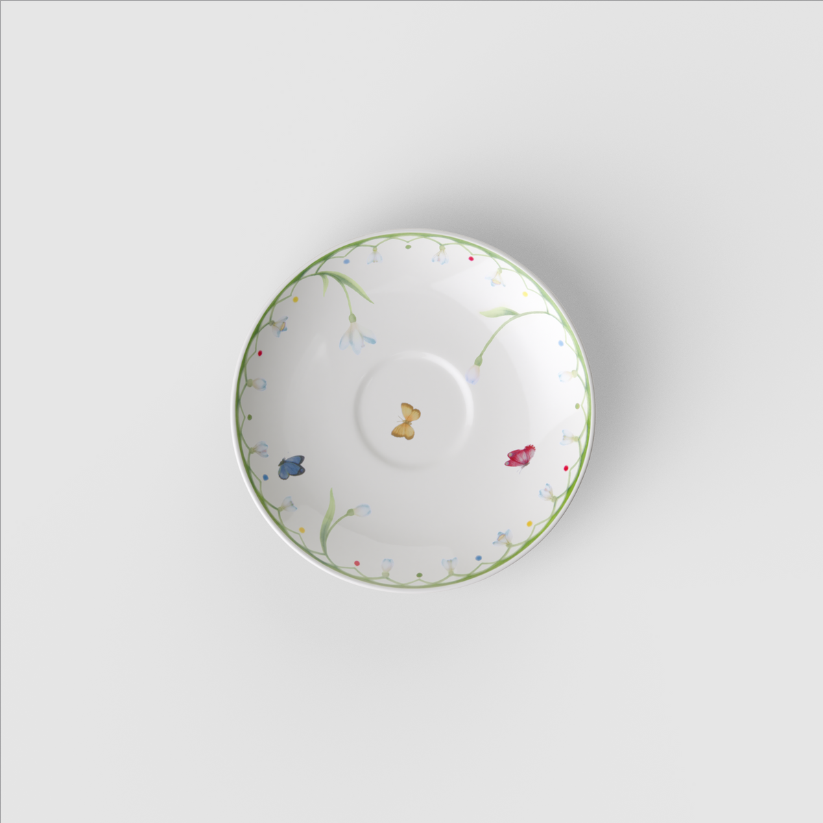 Colourful Spring Espresso cup saucer