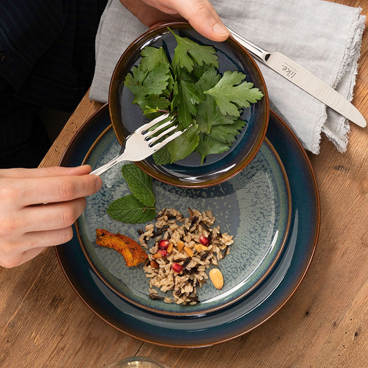 Crafted Salad/ Dessert Plate