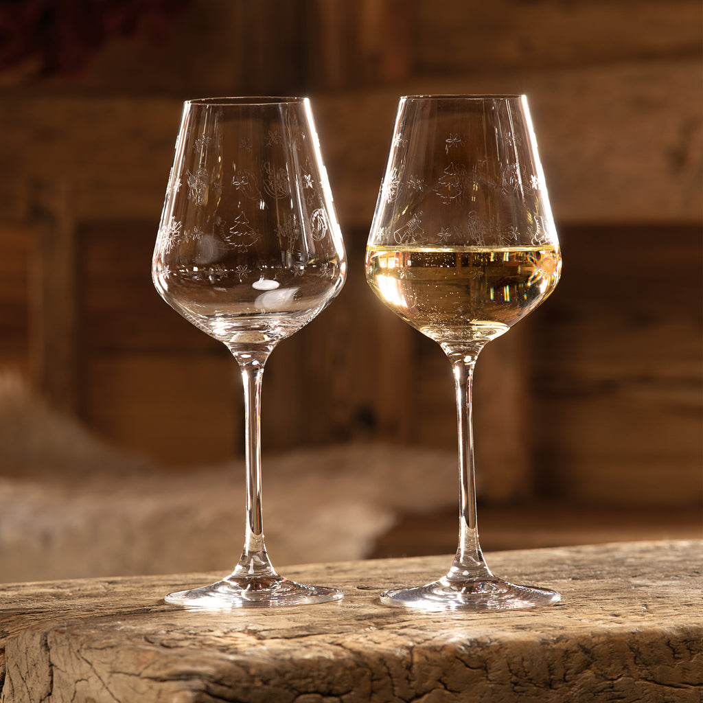 Toy's Delight White wine glass
