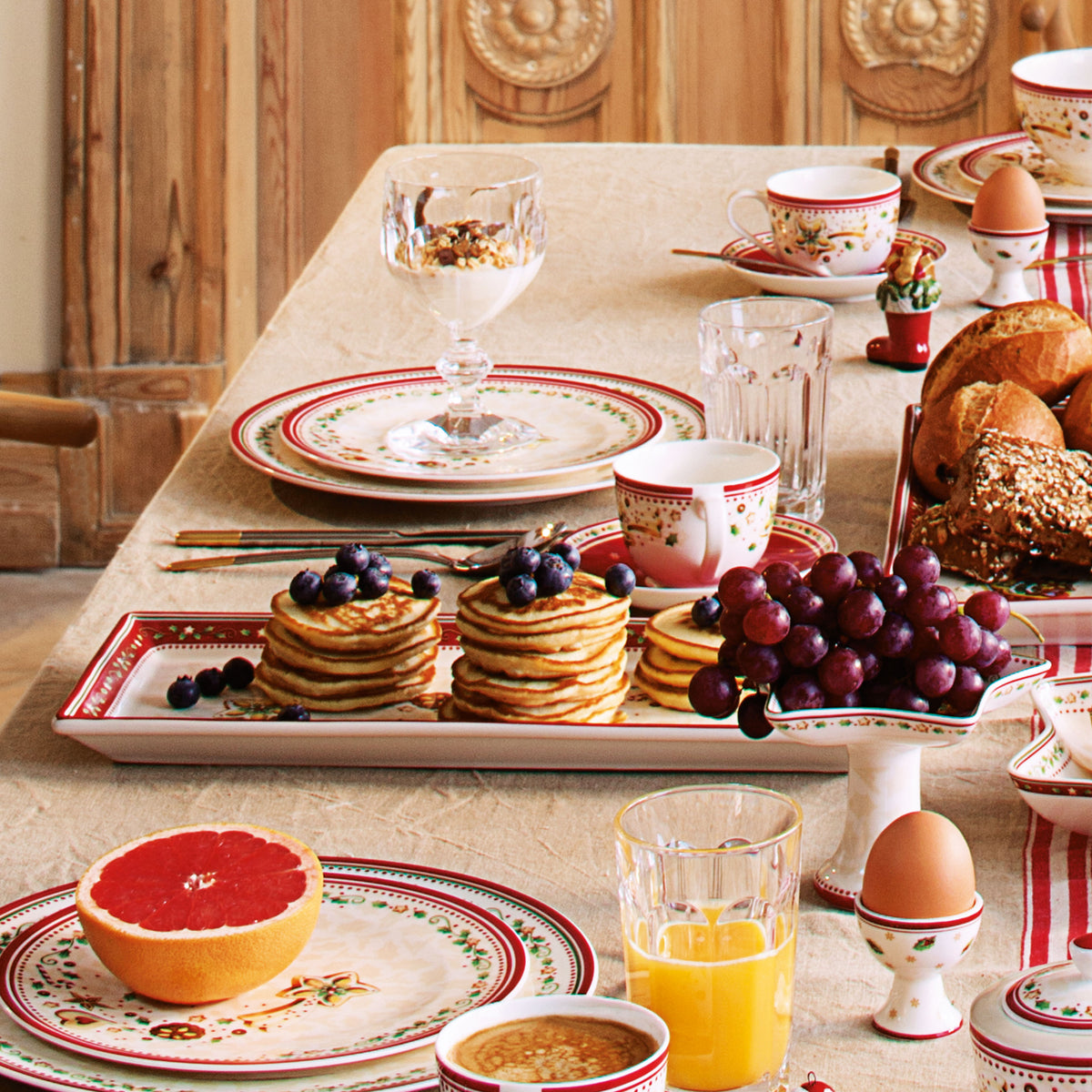 Winter Bakery Delight Serving Platter