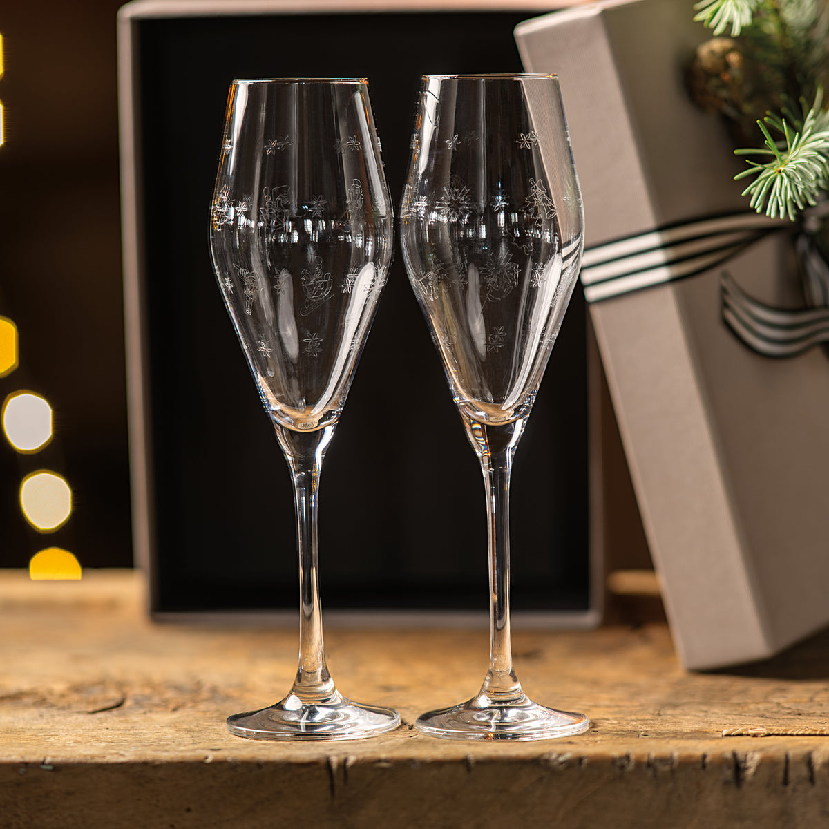 Toy's Delight Champagne glass