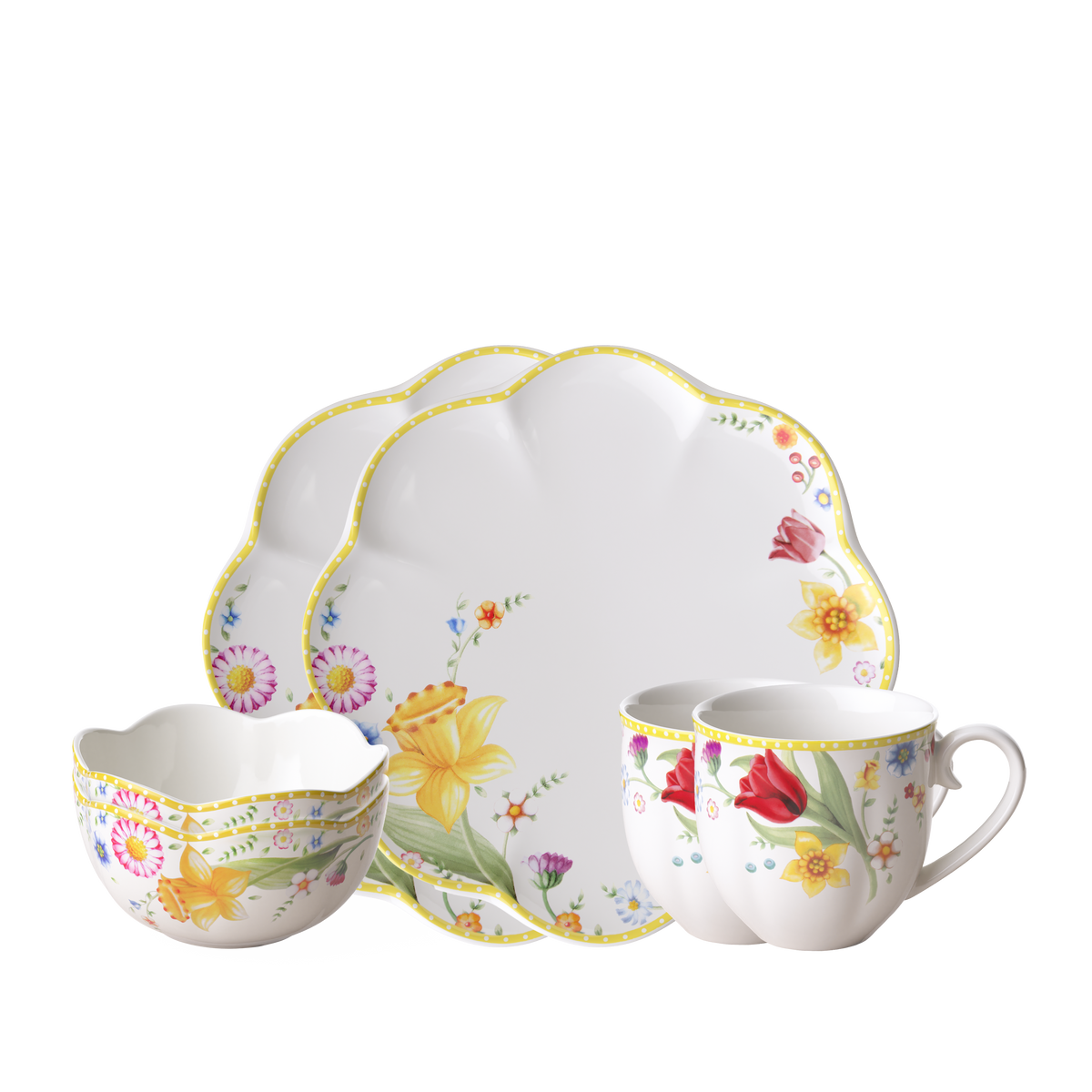 Spring Awakening Dinnerware set