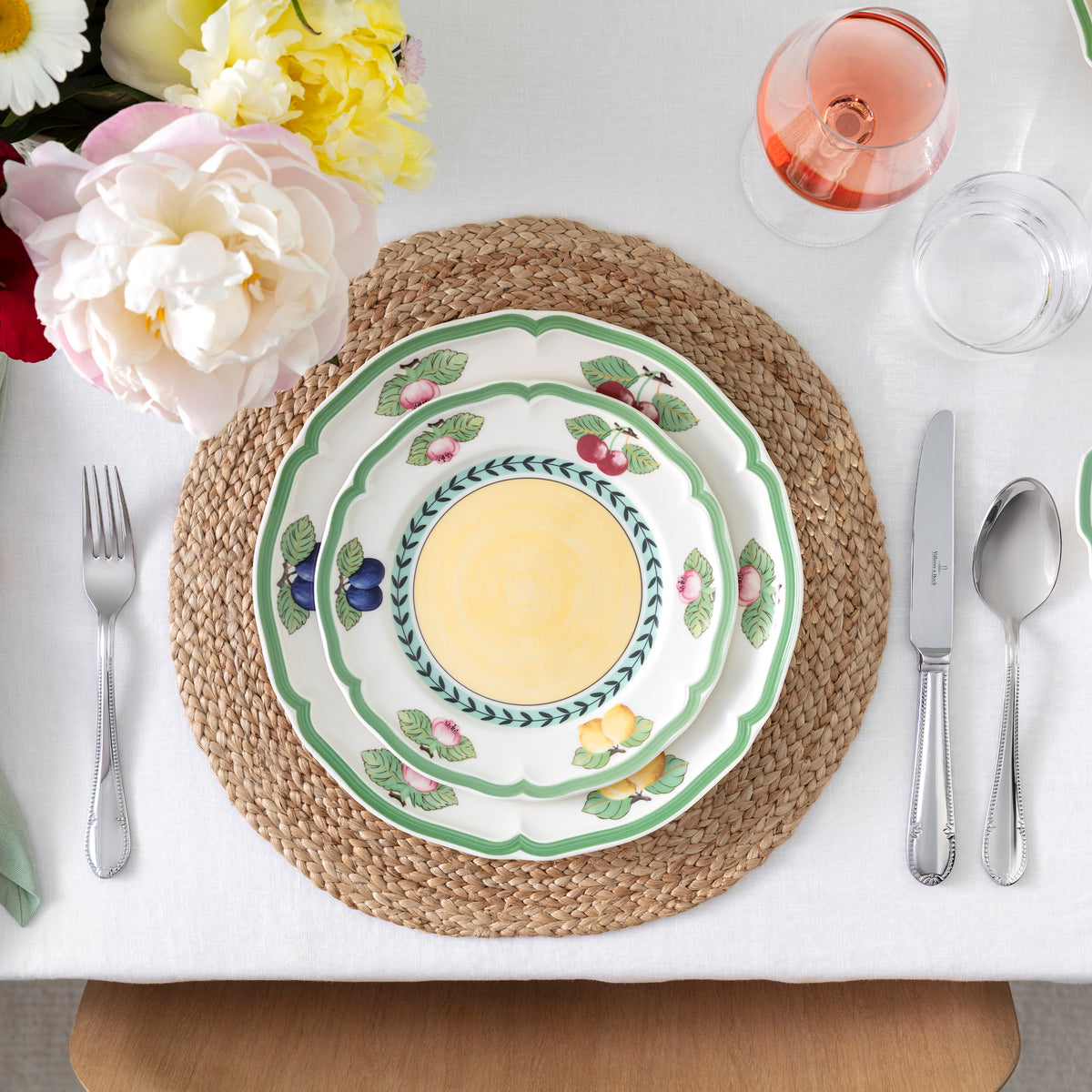 French Garden Salad/ Dessert Plate