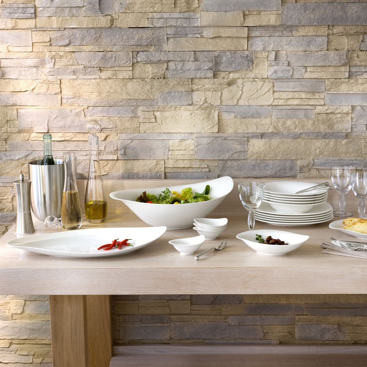 New Cottage Serving Bowl