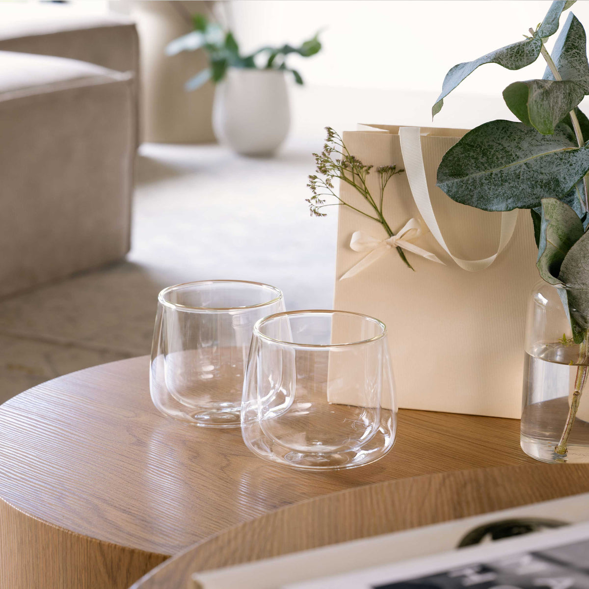 Artesano Glass cappucino mug