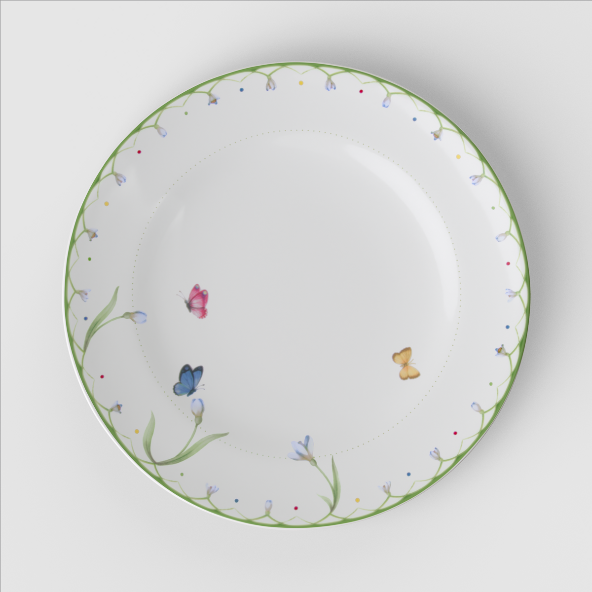 Colourful Spring Dinner plate
