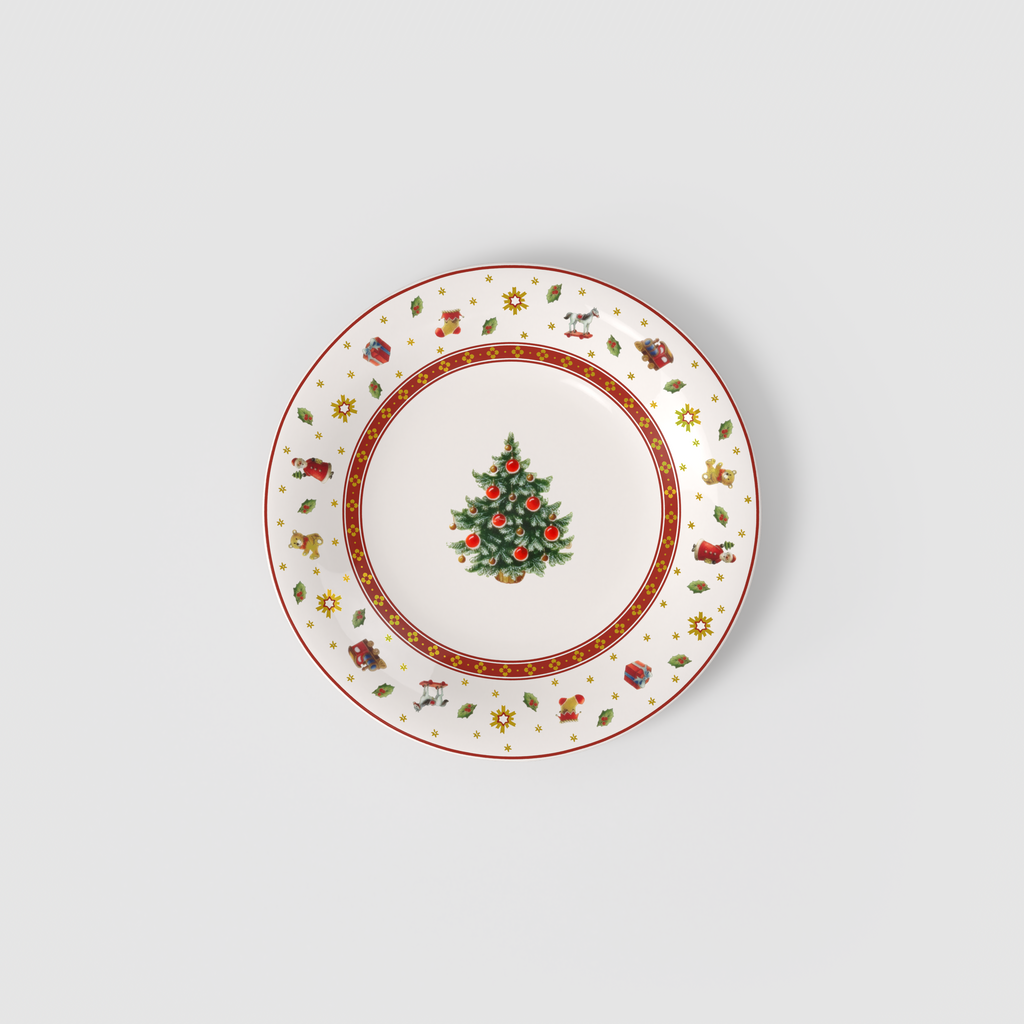 Toy's Delight Salad/ Dessert Plate