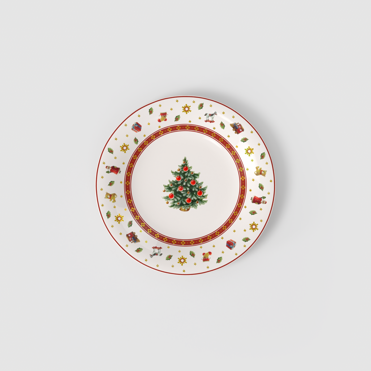 Toy's Delight Salad/ Dessert Plate