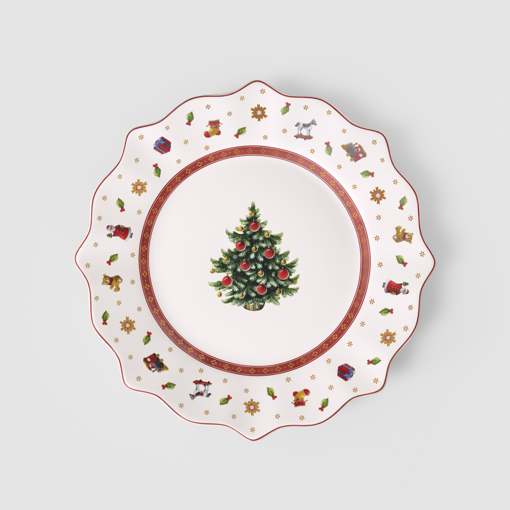 Toy's Delight Salad/ Dessert Plate