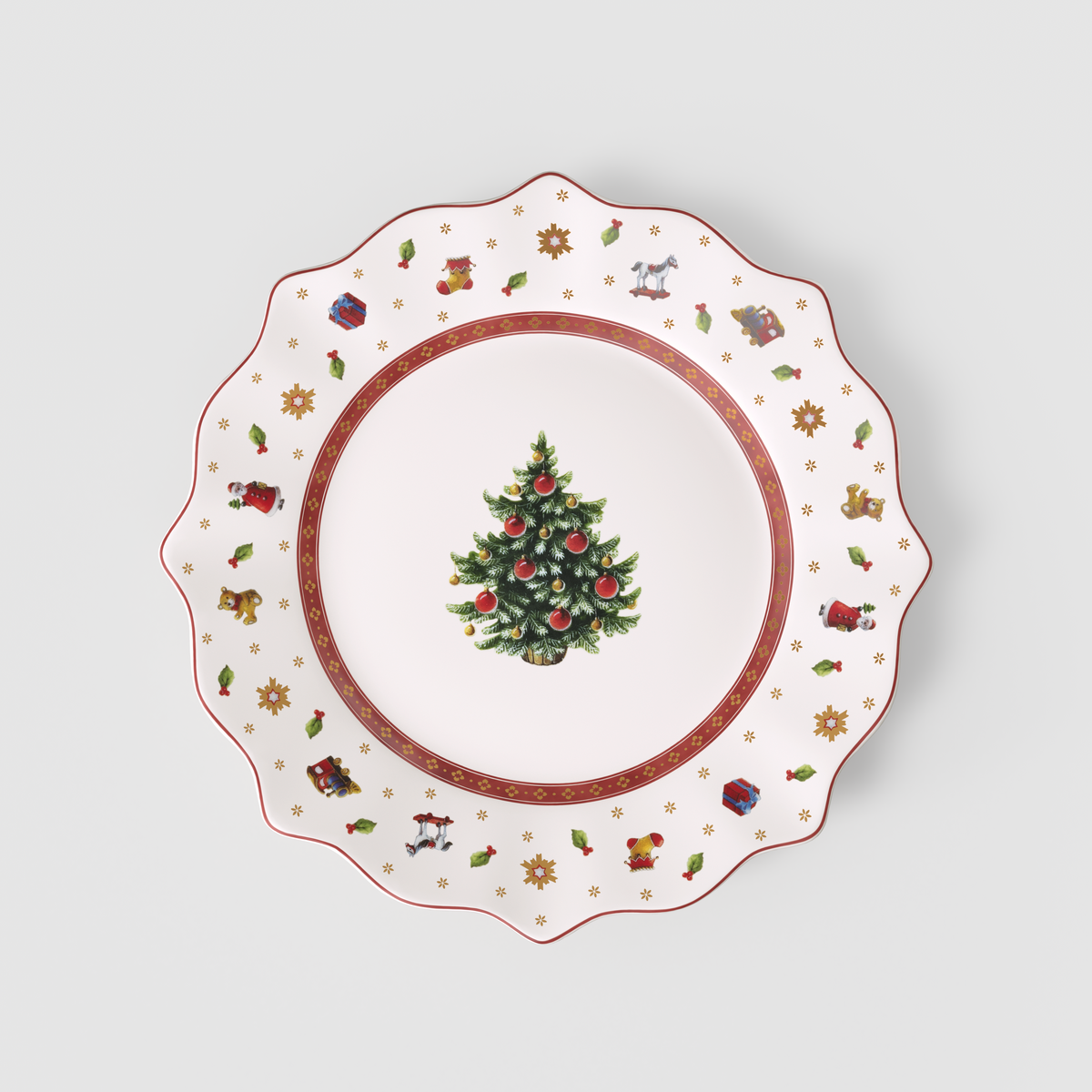 Toy's Delight Salad/ Dessert Plate