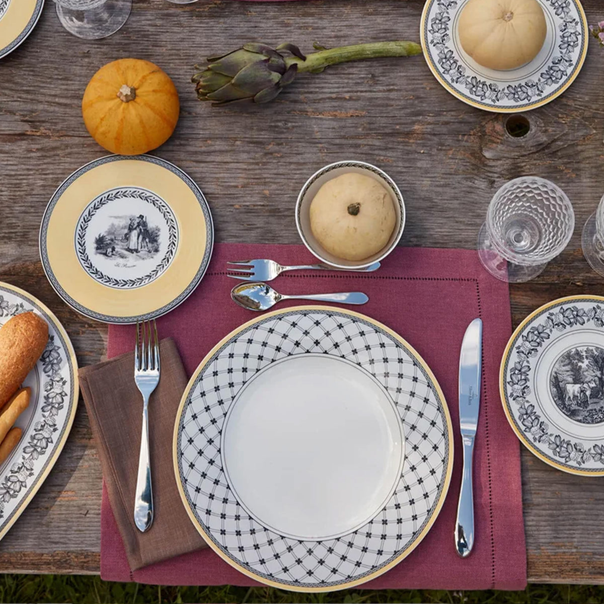 Audun Salad/ Dessert Plate