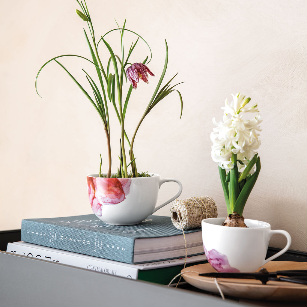 Rose Garden Cappuccino cup