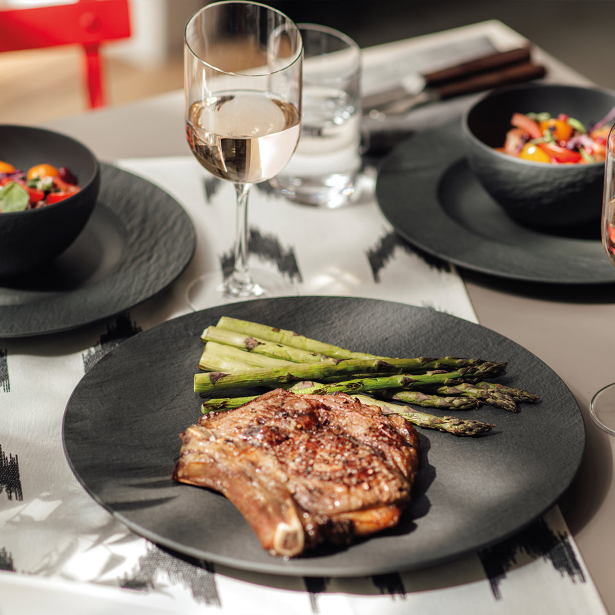 Manufacture Serving/ Under Plate