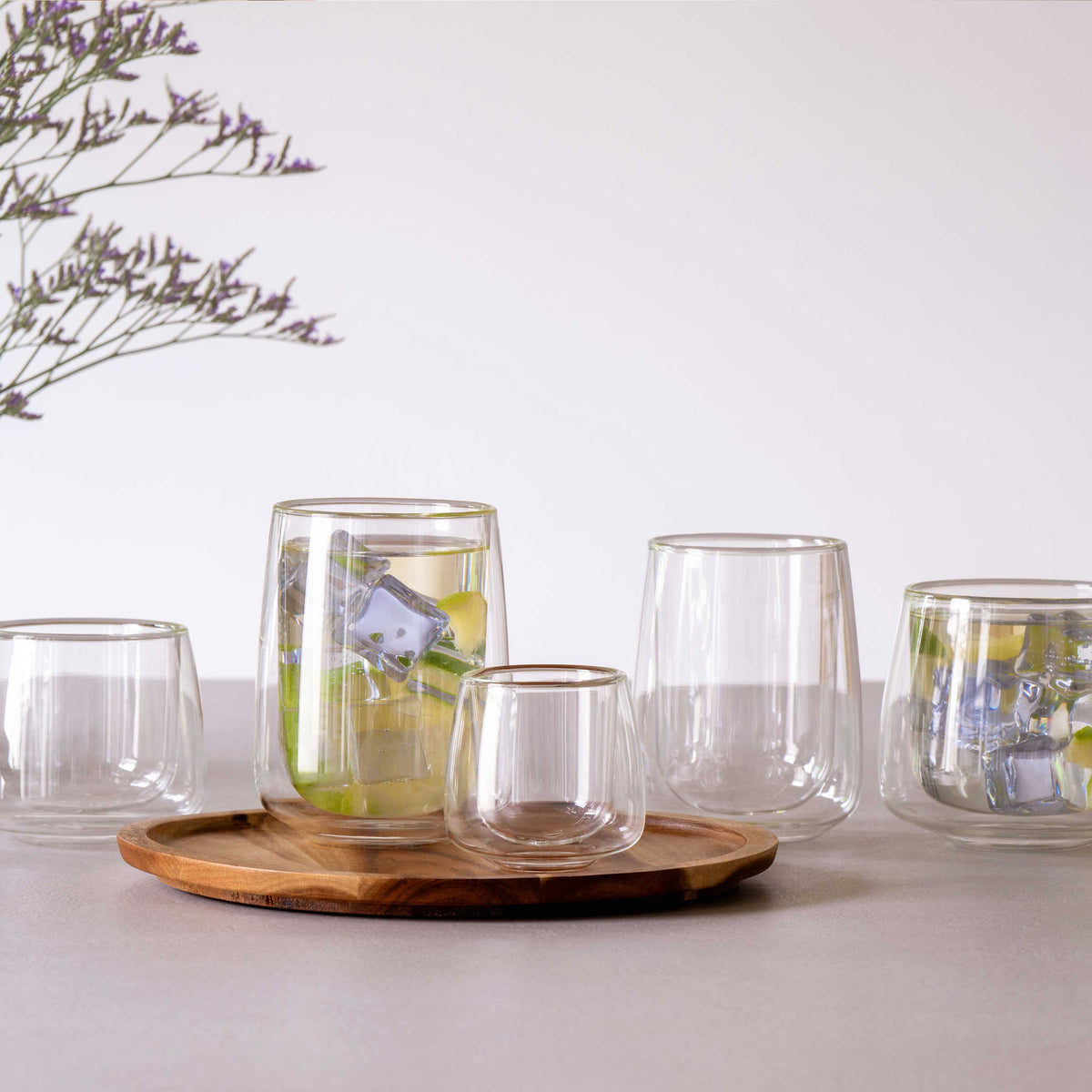 Artesano Glass coffee tumbler
