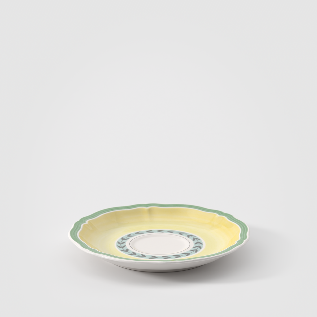 French Garden Coffee cup saucer