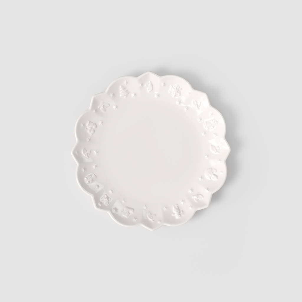 Toy's Delight Royal Classic Salad/ Dessert Plate
