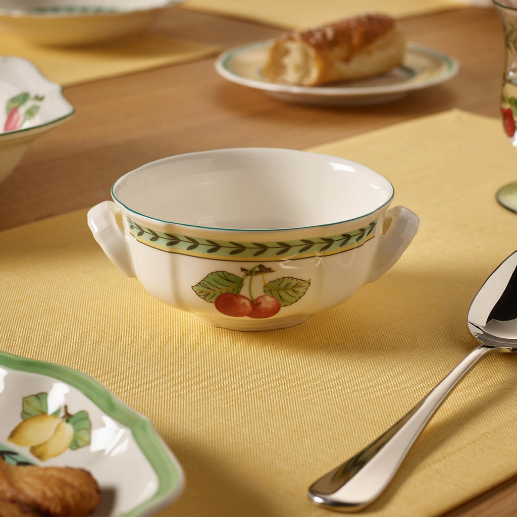 French Garden Soup cup