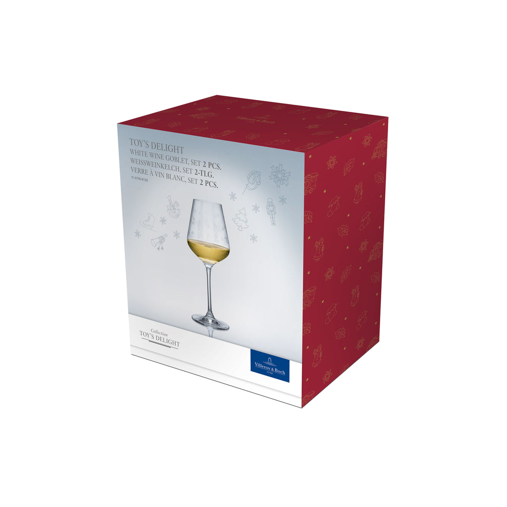 Toy's Delight White wine glass