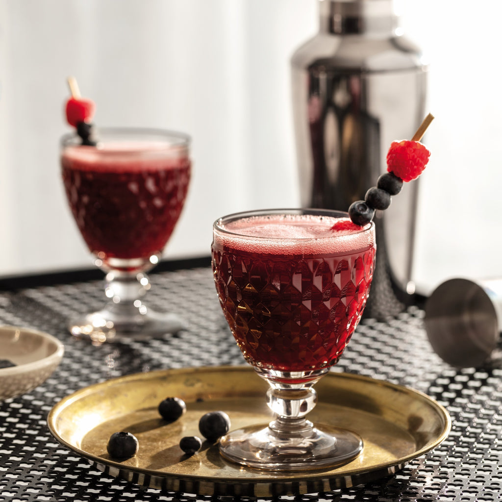 Boston Red wine glass