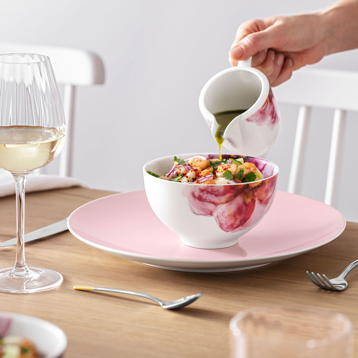 Rose Garden Creamer