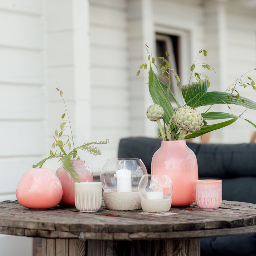 Perlemor Hurricane lamp