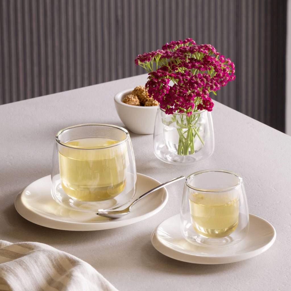 Artesano Glass coffee mug