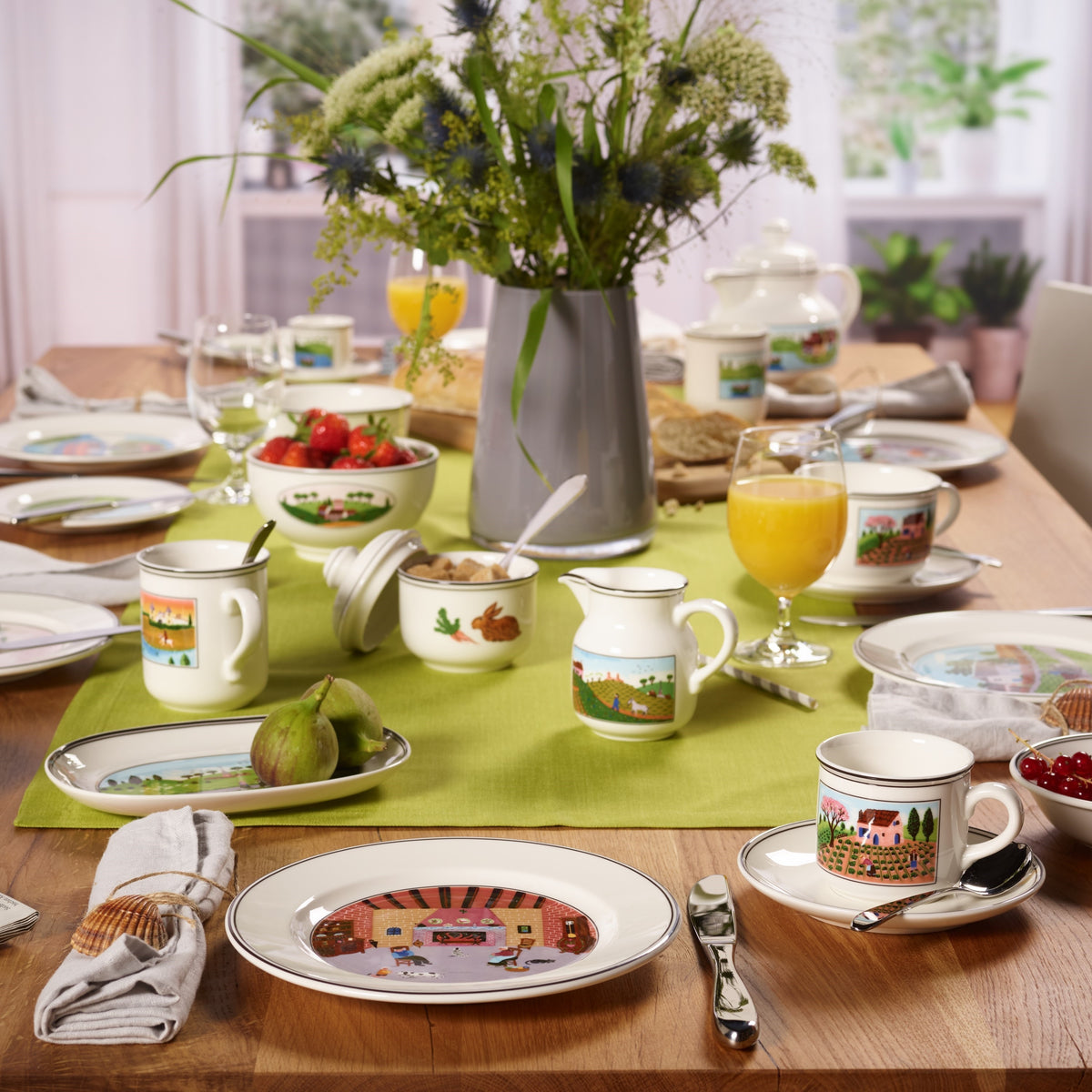 Design Naif Salad/ Dessert Plate