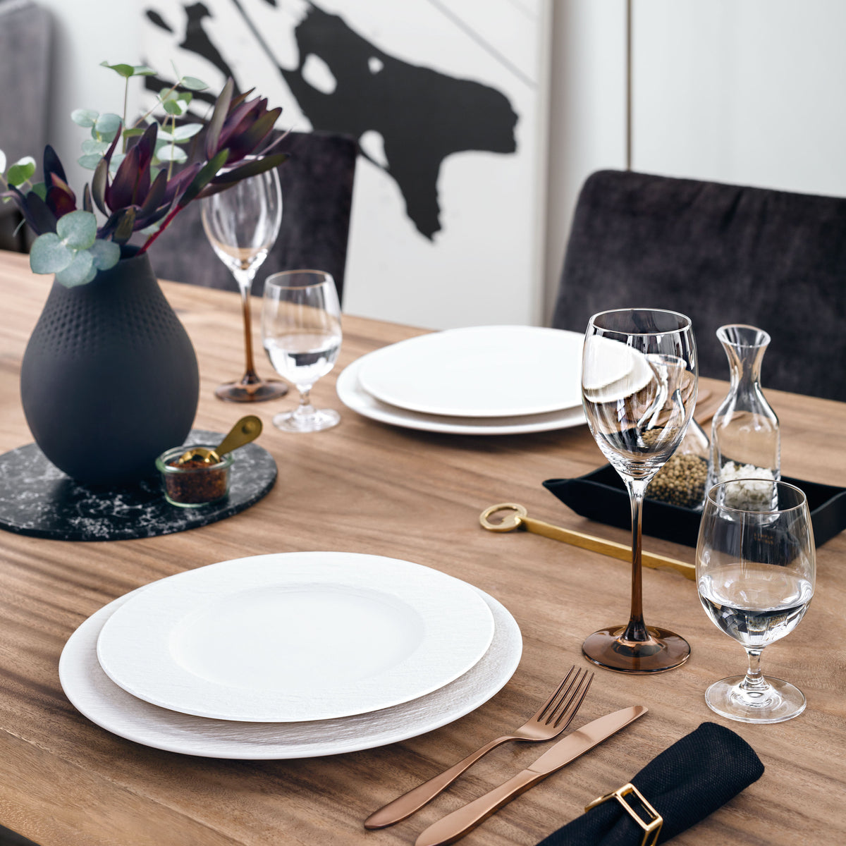 Manufacture Serving/ Under Plate