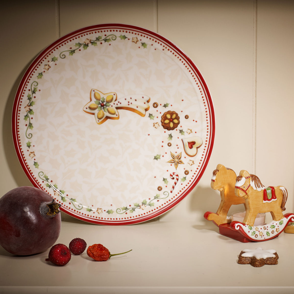 Winter Bakery Delight Salad/ Dessert Plate