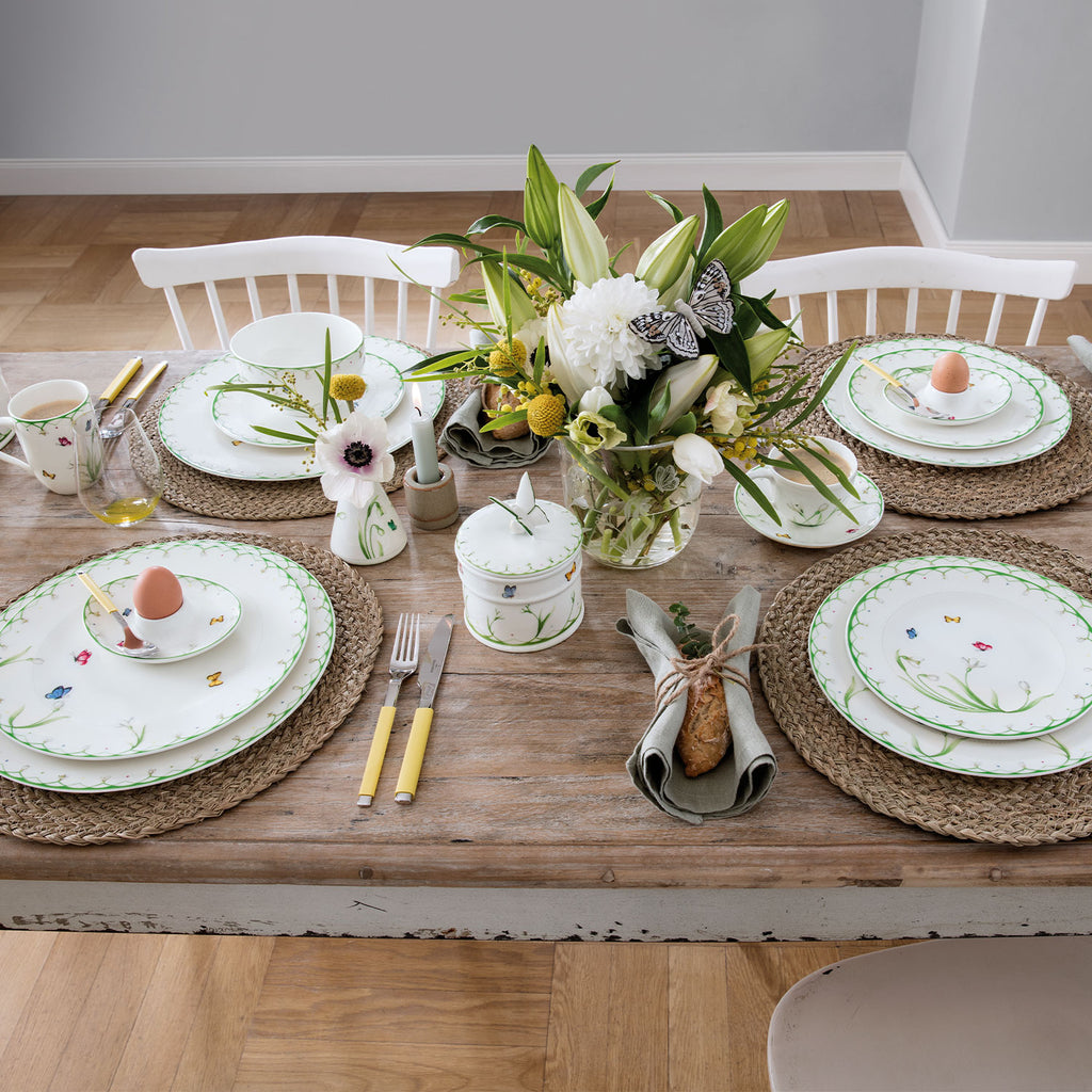 Colourful Spring Salad/ Dessert Plate