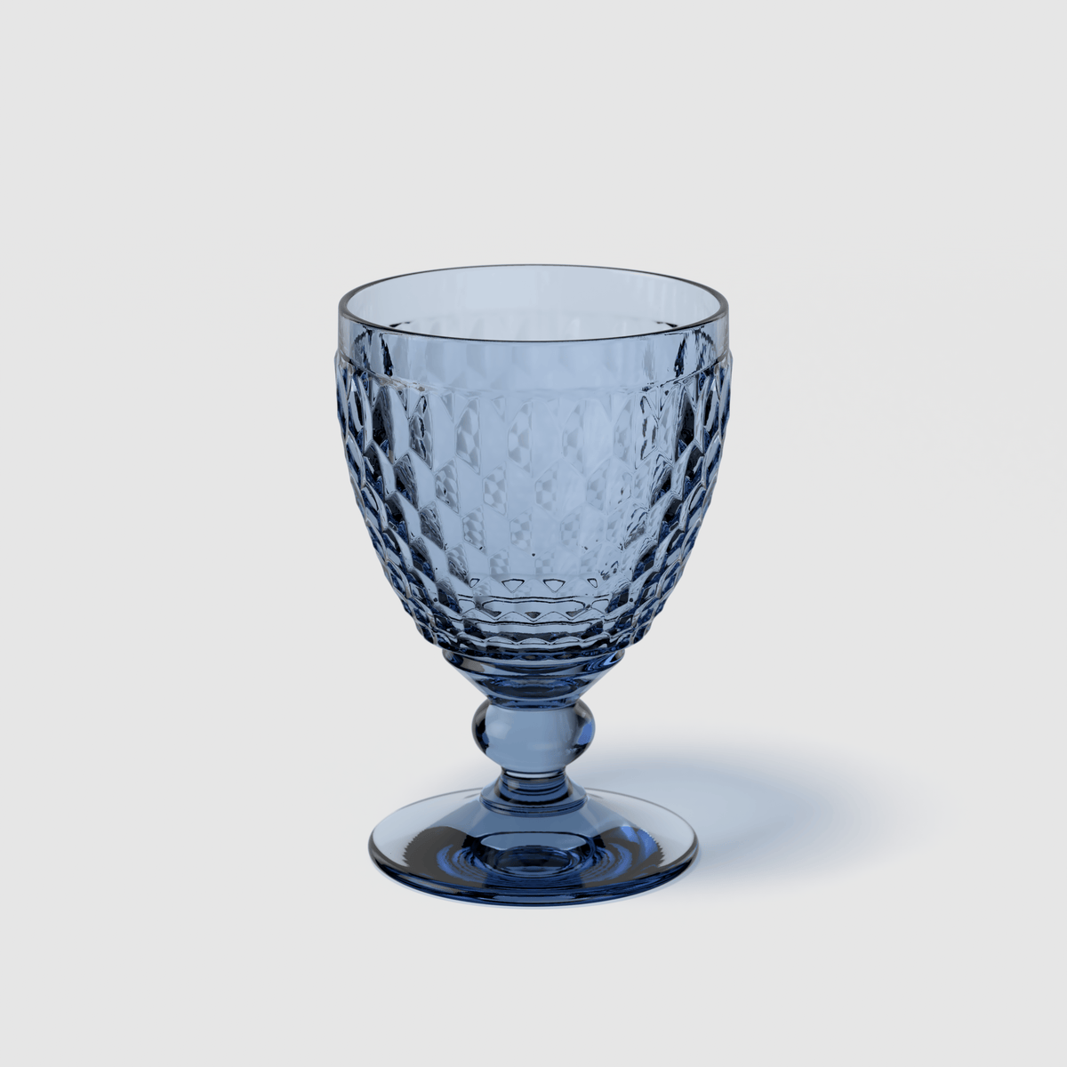 Boston Red wine glass