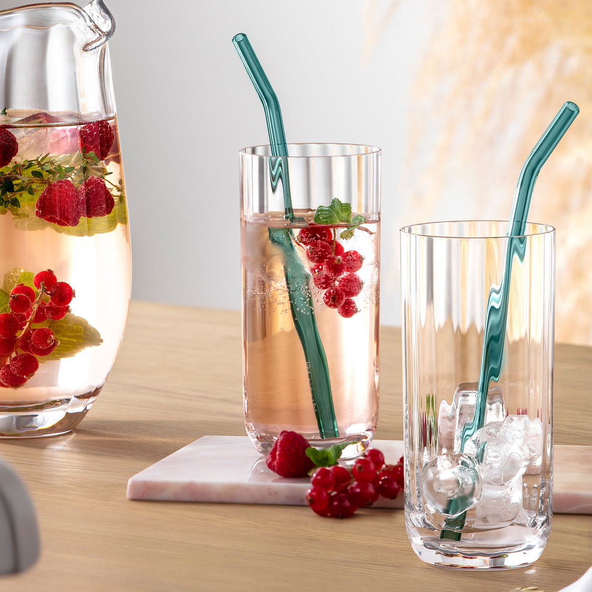 Rose Garden Highball glass